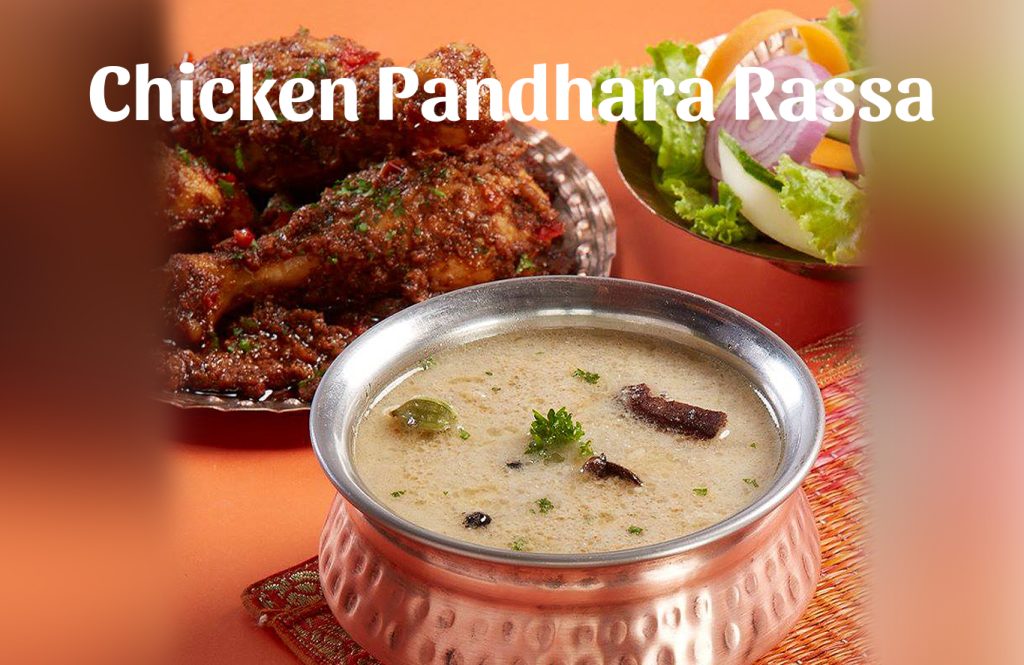 Chicken Pandhara Rassa